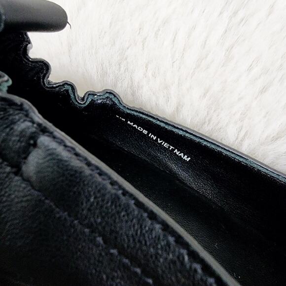 Everlane The Day Heel Black Leather Block Shoes Women's Size 6 Ballet Flats - Picture 8 of 11